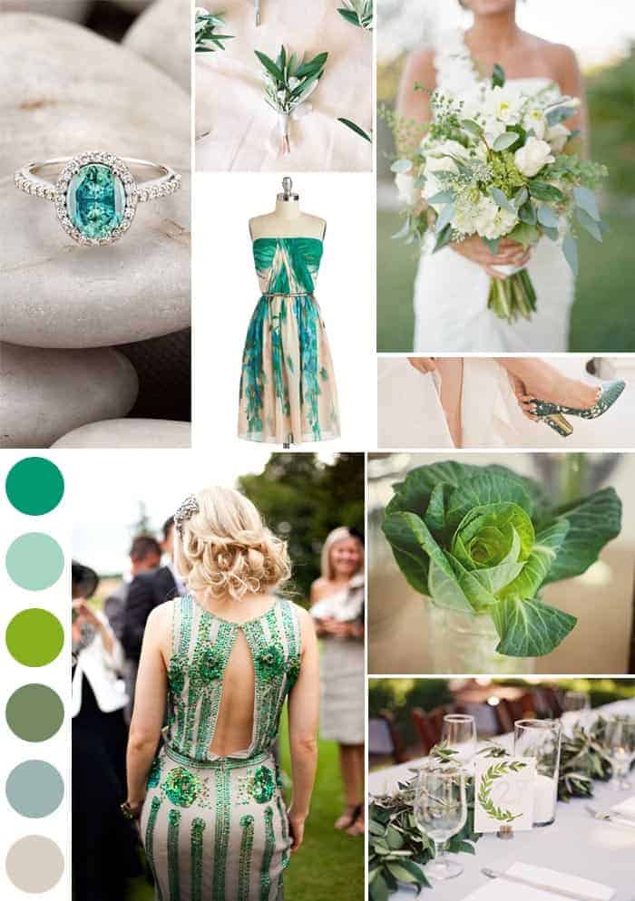 spring green wedding