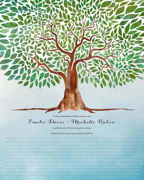 Tree of Life - I am my beloved's - wedding certificate