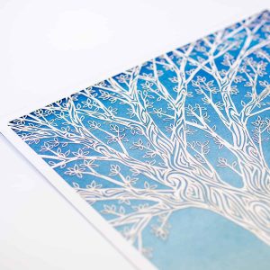 Tree of Life Paper Cut Ketubah