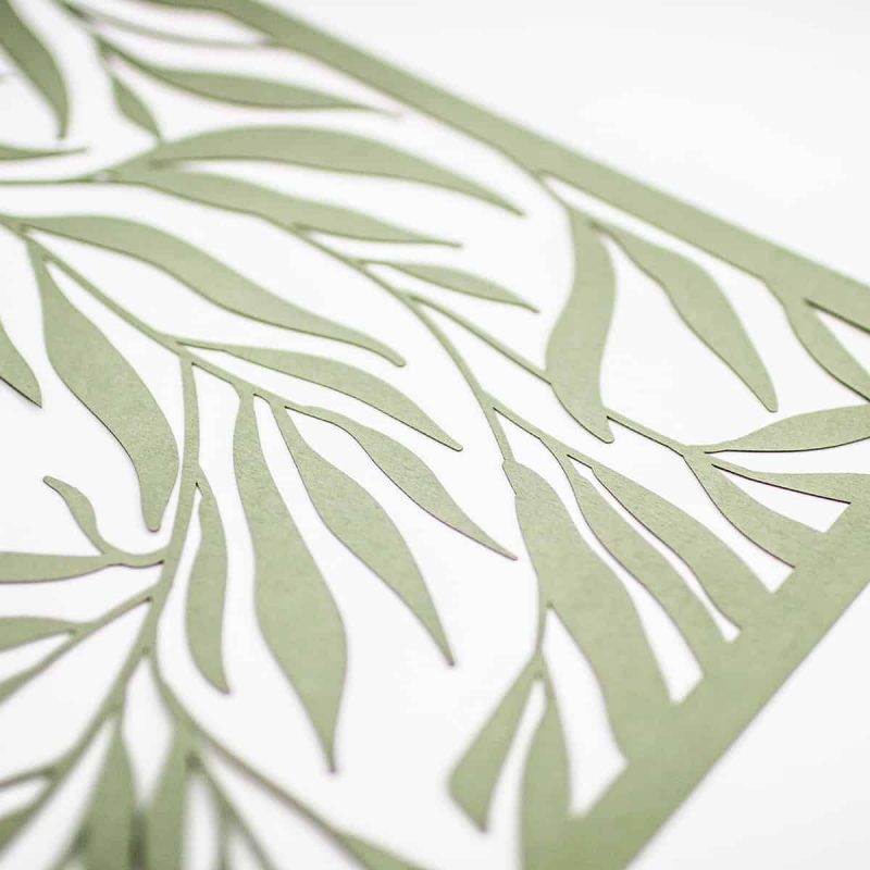 Olive Branches Paper Cut Ketubah