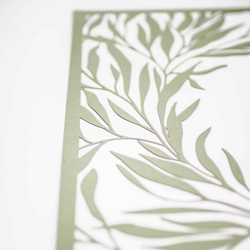 Olive Branches Paper Cut Ketubah